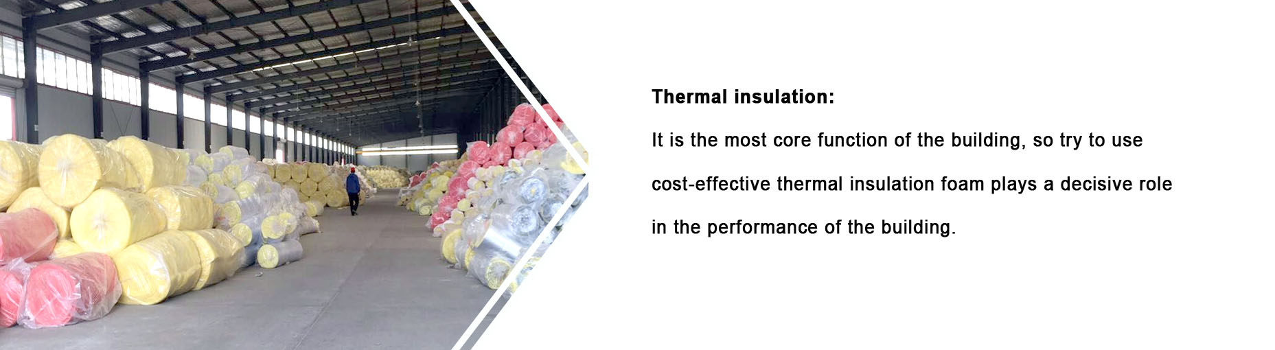 Insulation cotton of steel structure building