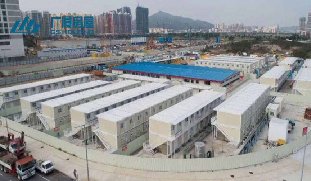 spital modular leishenshan, banesa modulare, shtëpi e fabrikuar, shtëpi e mbushur me kontejnerë të sheshtë
