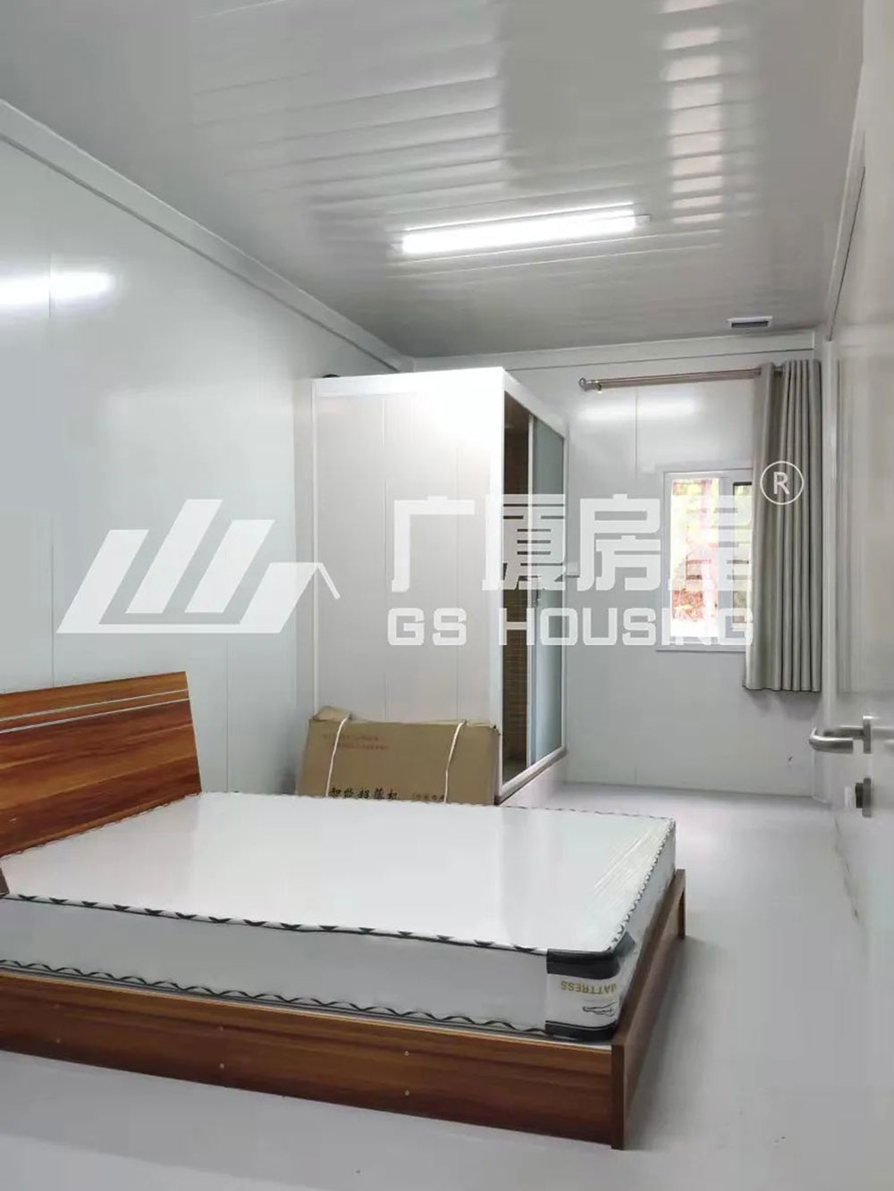 ផ្ទះល្វែងទំនើប Prefabricated packed Assembly Prefab Container House for OfficeModular VillaLiving Home Hotel Accommodation Hospital School Workshop (9)