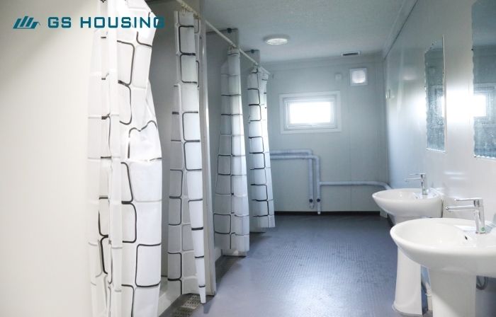 Container showers