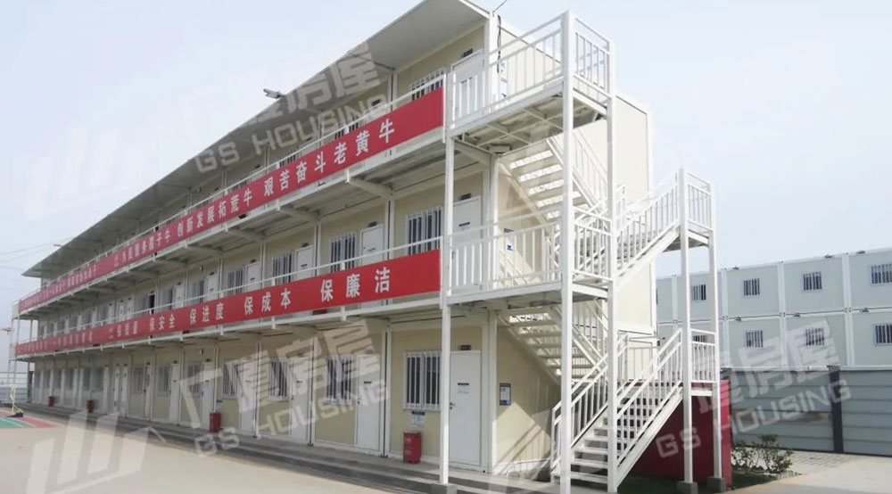 Modular Flat Packed Prefabricated Container House for Dormitory (6)