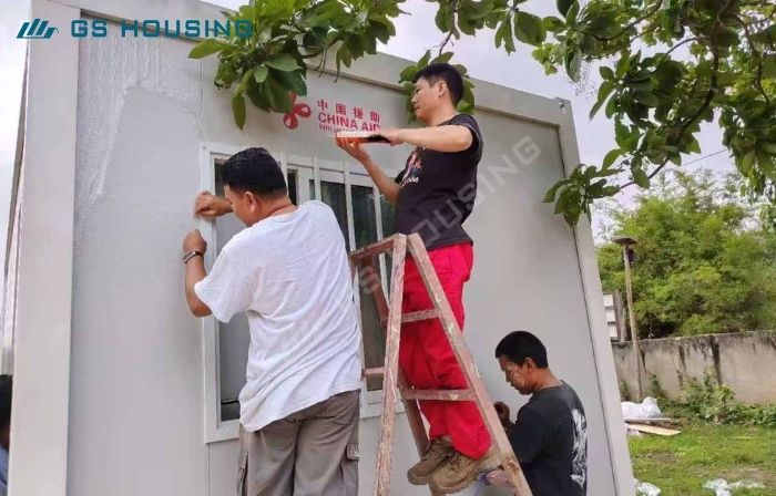 Myanmar prefabricated modular accommodation