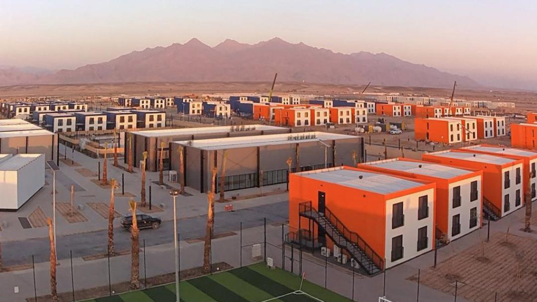 NEOM modular camp
