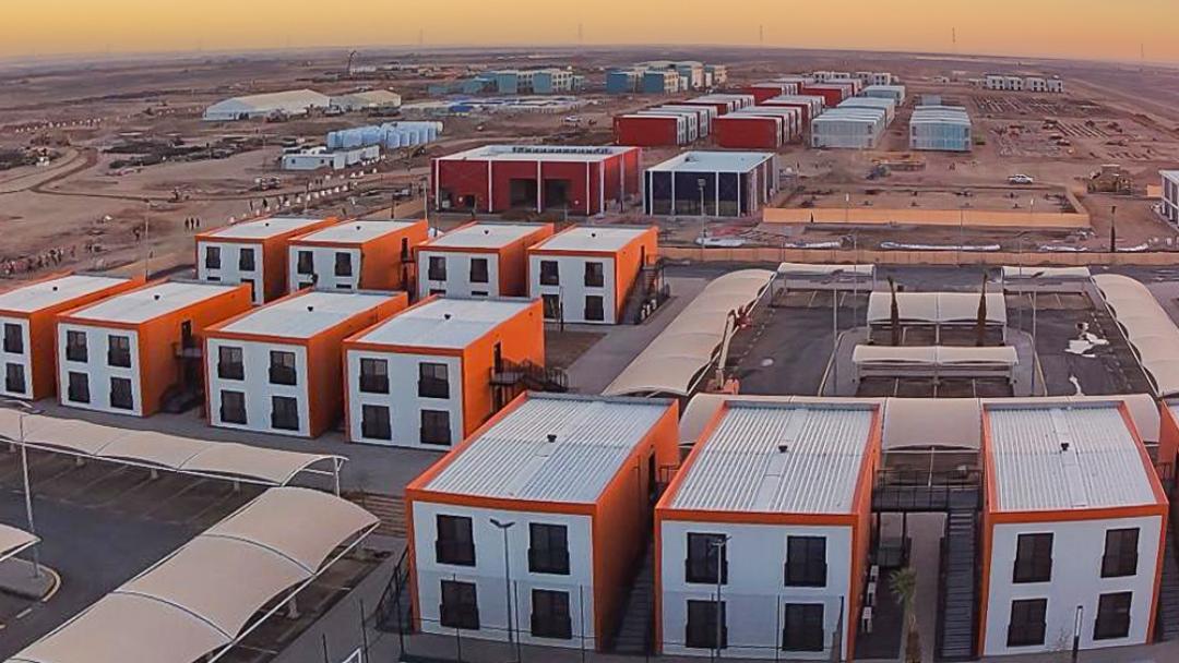 NEOM container hotel for workers