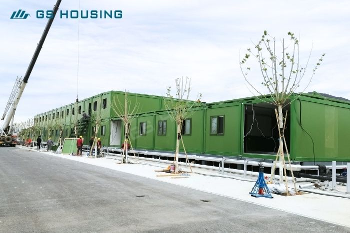 Prefab Military Building