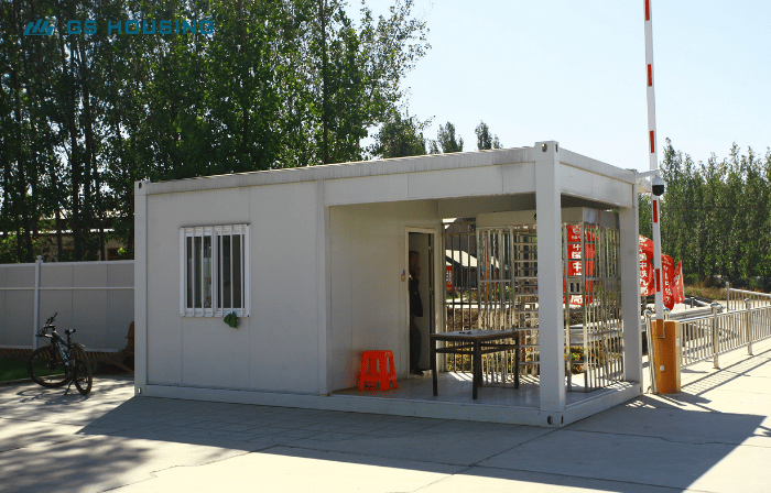 Security control cabin
