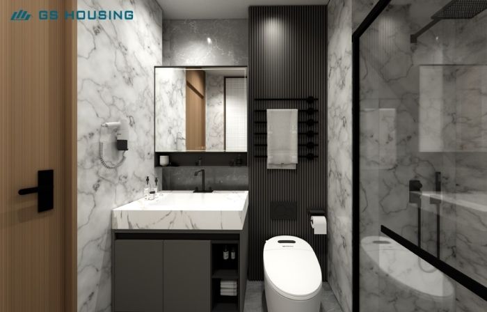 Baño de edificio modular