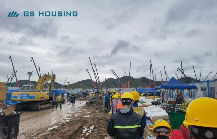 construction site camp