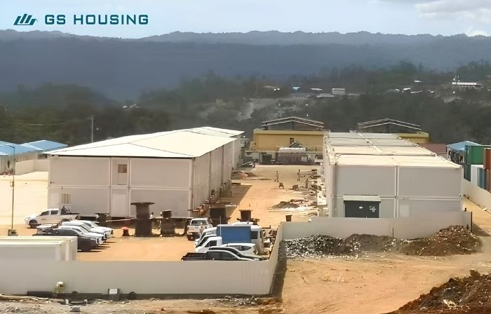 flat-pack container house solution
