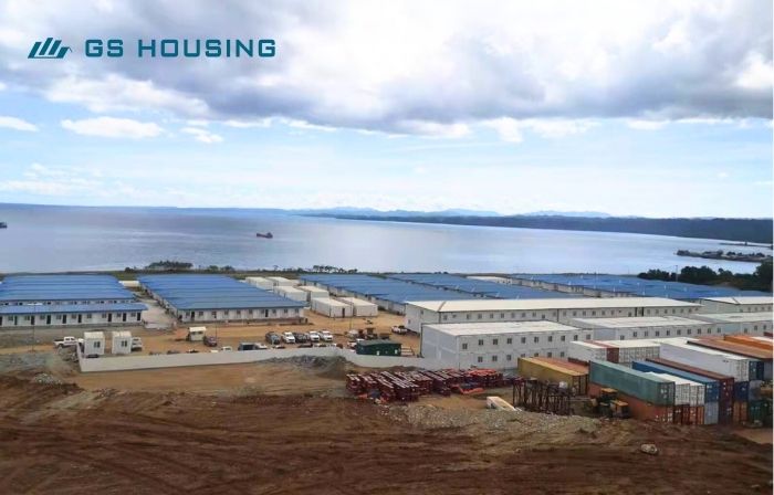 mining camp facilities