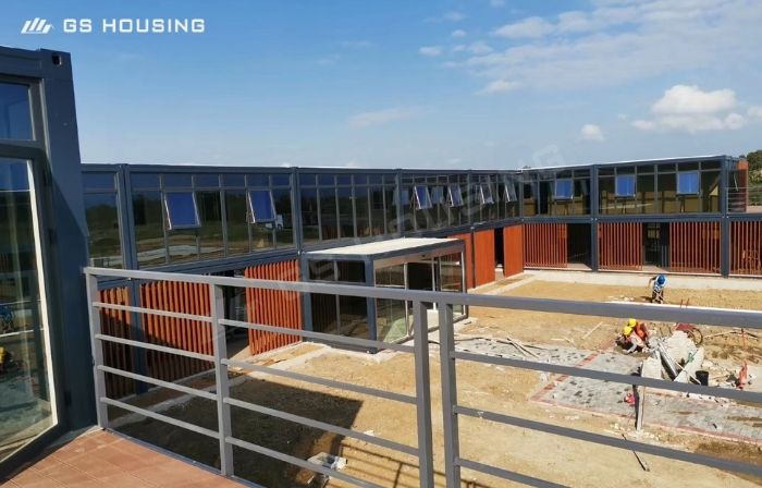 modular buildings for military
