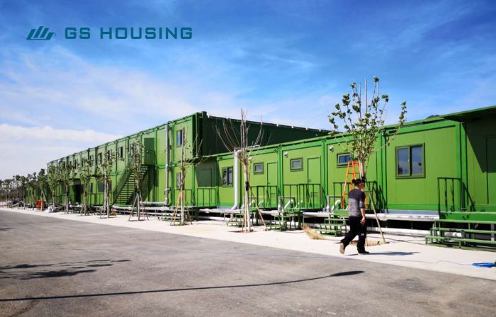 modular camp construction method