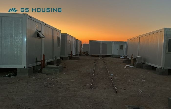 modular construction camps