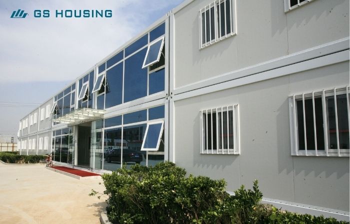 modular house building