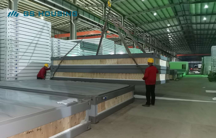 modular temporary camps