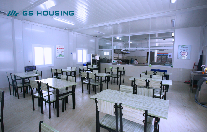 prefab labour canteen