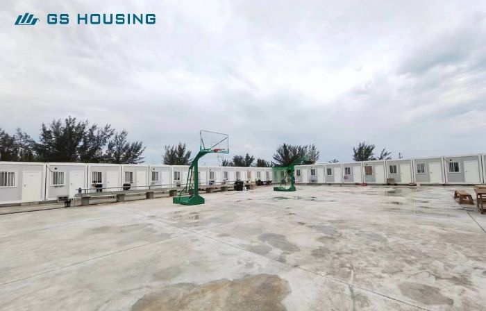 temporary construction camp